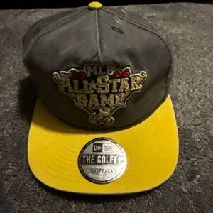 New Era Gray and Yellow All-Star Snapback Cap
